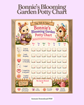 Bonnie’s Blooming Garden Potty Chart™ | Printable PDF Reward Chart